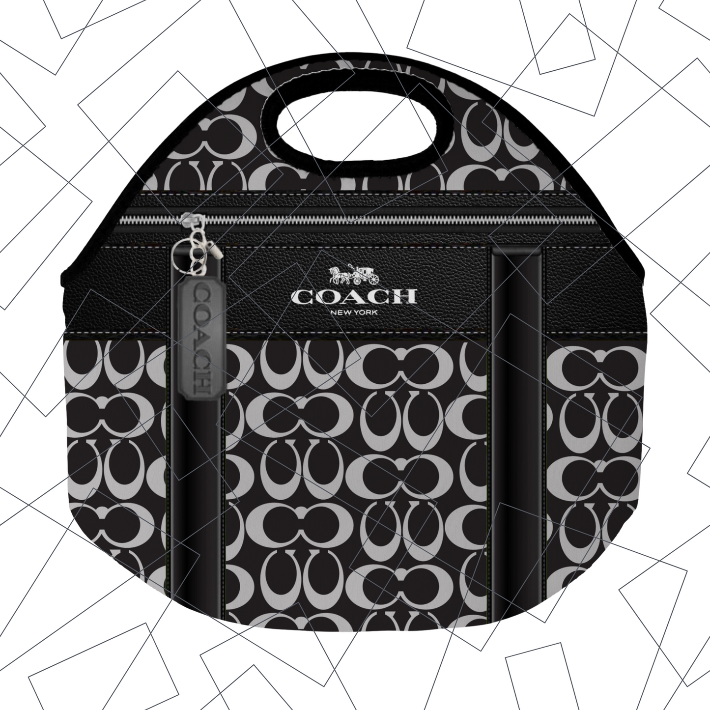 Stylish Purse-Inspired Lunch Tote, Coaster & Tumbler Set – Chic & Functional - 10 - S & M Unique Shirts, LLC