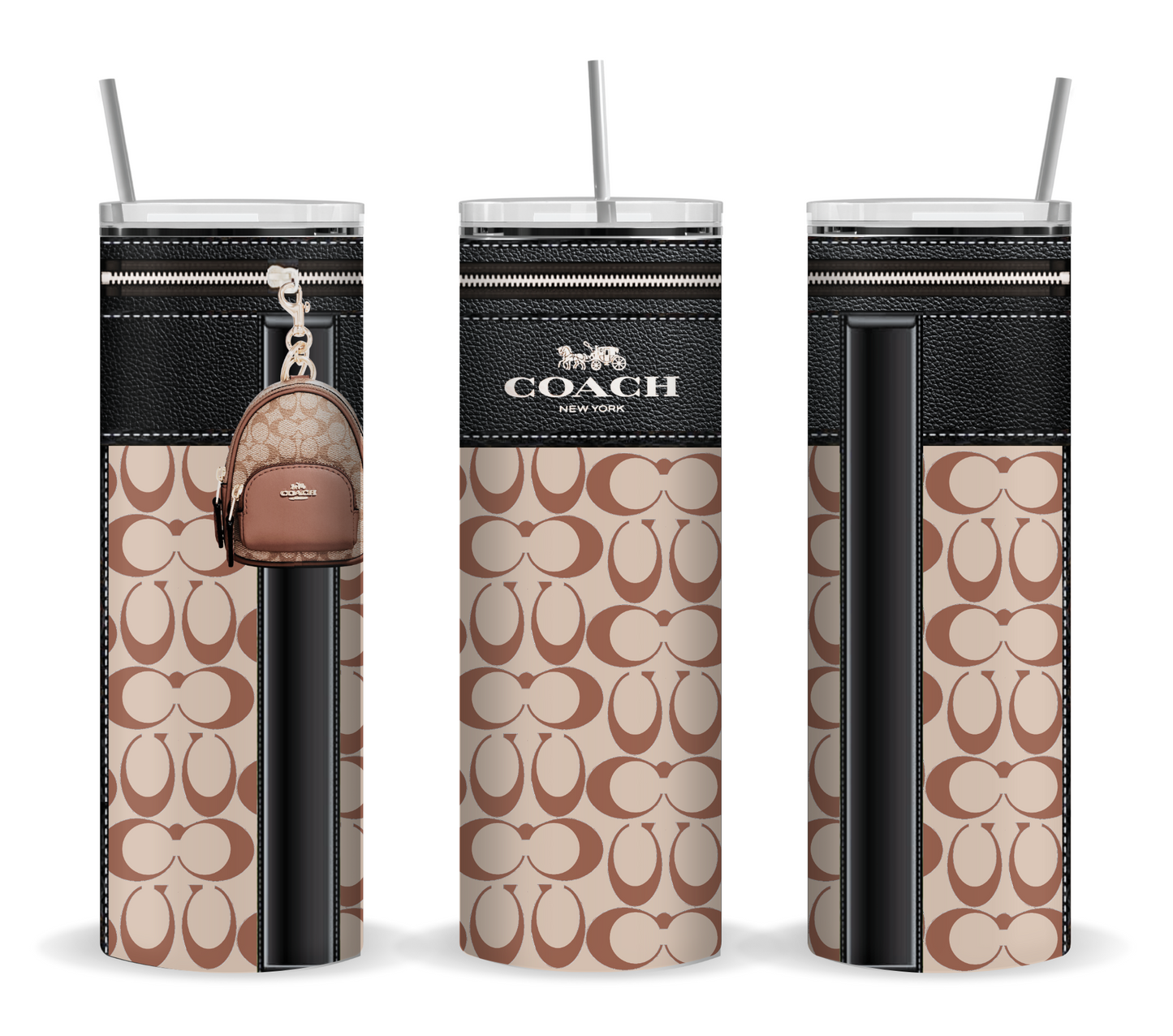 Stylish Purse-Inspired Lunch Tote, Coaster & Tumbler Set – Chic & Functional - 3 - S & M Unique Shirts, LLC