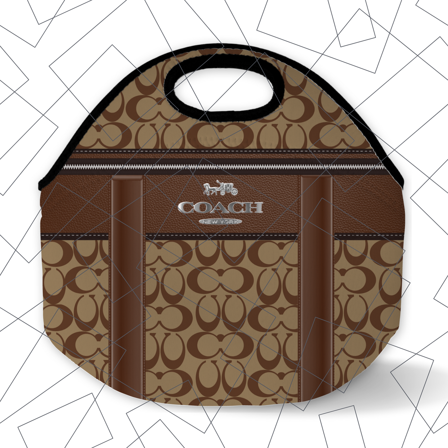 Stylish Purse-Inspired Lunch Tote, Coaster & Tumbler Set – Chic & Functional - 15 - S & M Unique Shirts, LLC