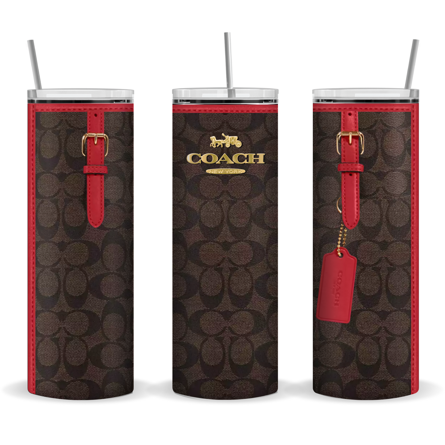 Stylish Purse-Inspired Lunch Tote, Coaster & Tumbler Set – Chic & Functional - 14 - S & M Unique Shirts, LLC