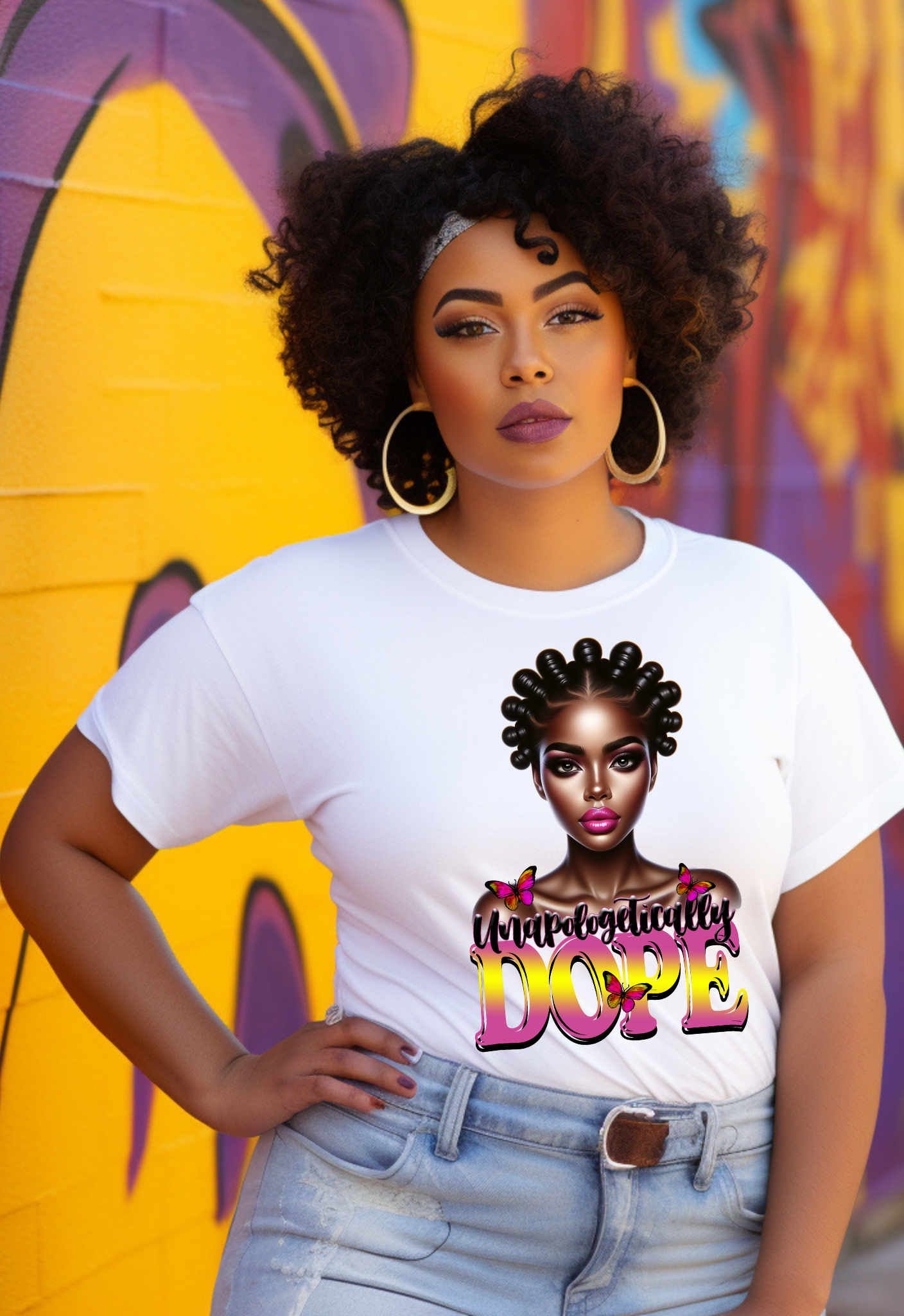 Unapologetically Dope T-Shirt | Black Girl Magic Tee | Faith & Confidence Apparel -5 - S & M Unique Shirts, LLC