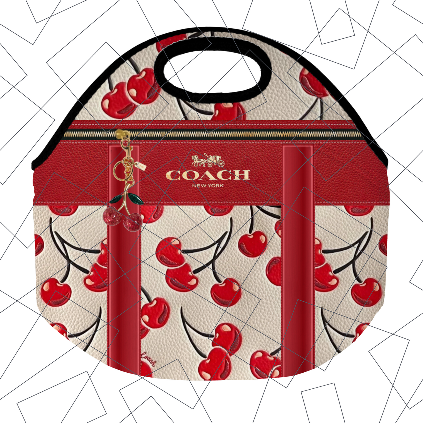 Stylish Purse-Inspired Lunch Tote, Coaster & Tumbler Set – Chic & Functional - 5 - S & M Unique Shirts, LLC