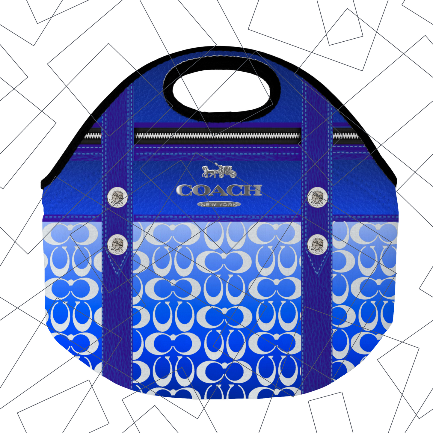 Stylish Purse-Inspired Lunch Tote, Coaster & Tumbler Set – Chic & Functional - 8 - S & M Unique Shirts, LLC