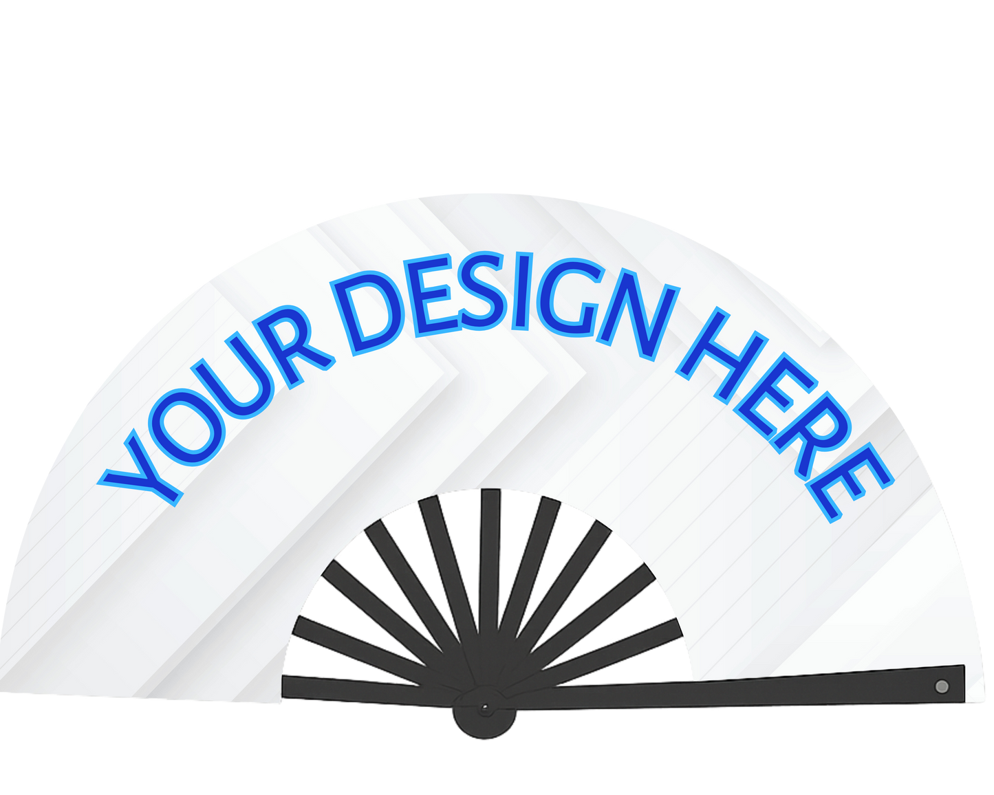 Custom Clack Fan – Personalized Hand Fan with Your Design - S & M Unique Shirts, LLC