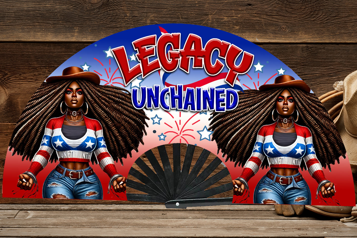 Juneteenth Clack Fans – Bold Pre-Made Designs for Celebrating in Style - S & M Unique Shirts, LLC