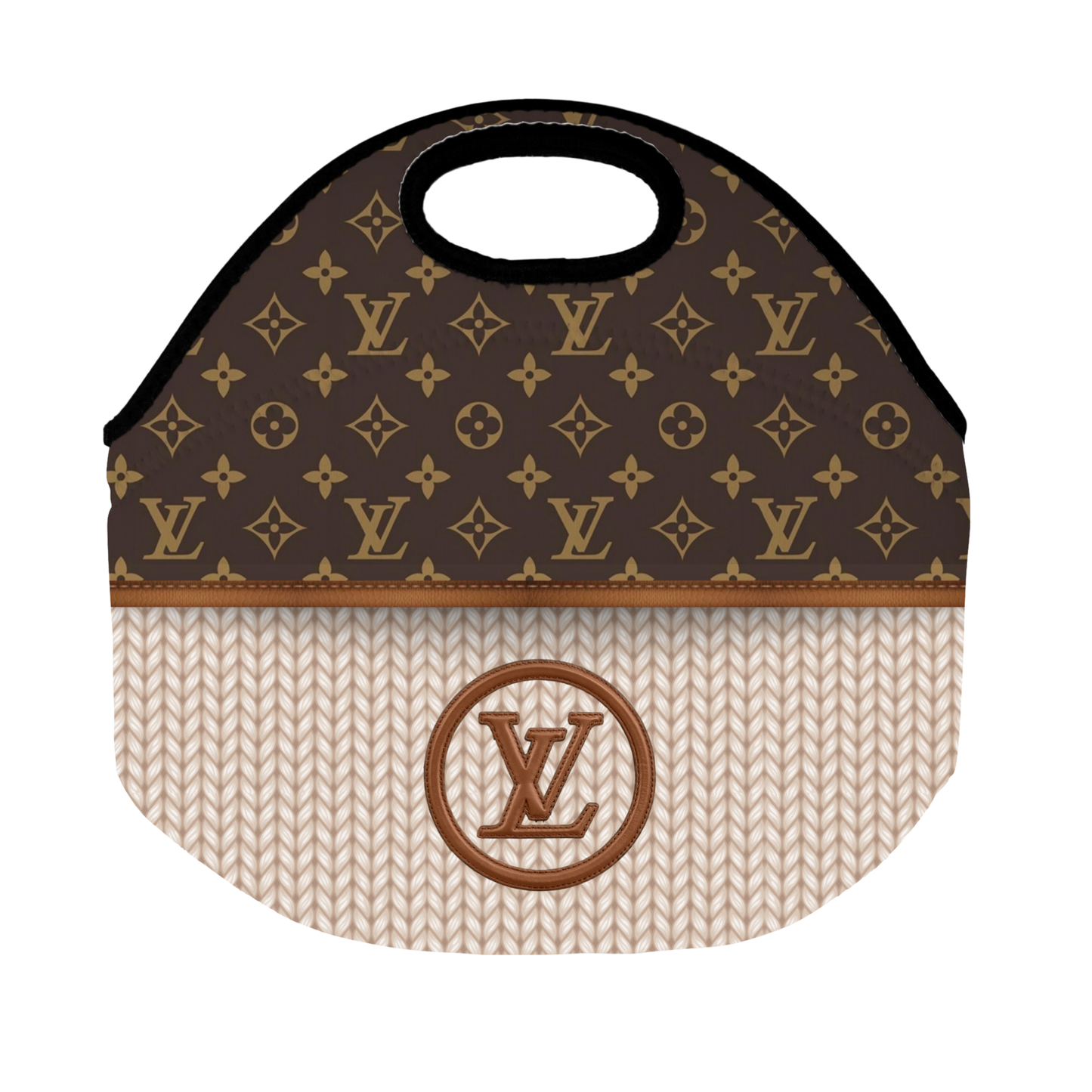 Stylish Purse-Inspired Light Tan and Dark Brown Tote, Coaster, Tumbler or Set – 14 (1) and 15