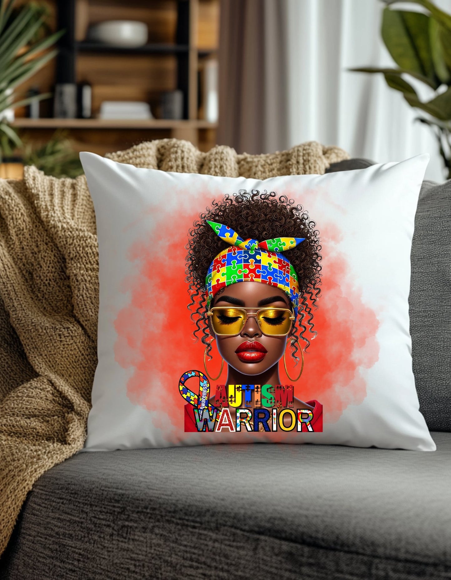 Awareness Month Pillows (17 options) - S & M Unique Shirts, LLC