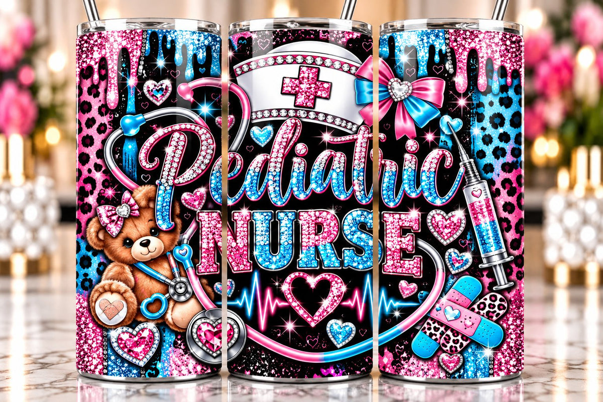 Pediatric Nurse 20 oz tumbler