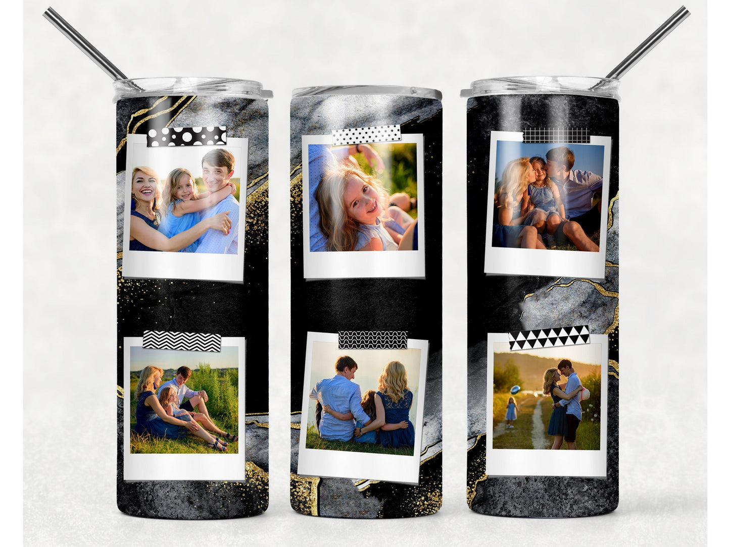 Custom Collage Photo Tumbler - S & M Unique Shirts, LLC