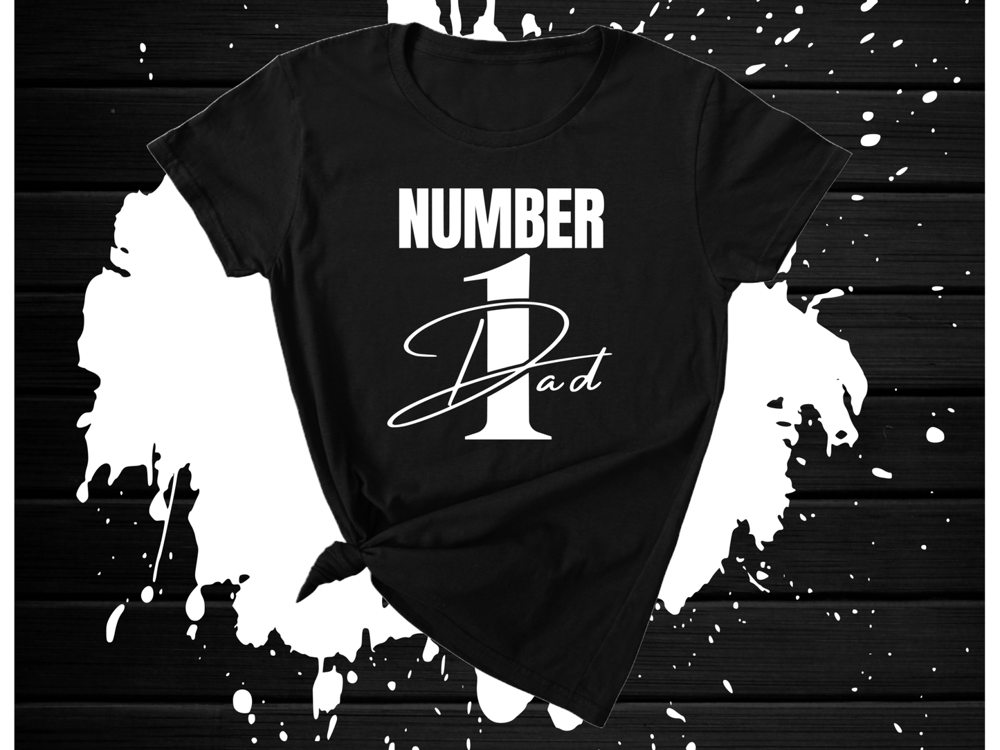 Number 1 Dad Shirt - smuniqueshirts