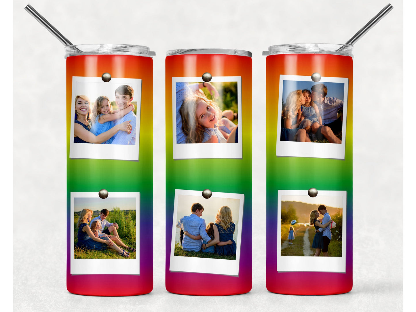 Custom Collage Photo Tumbler - S & M Unique Shirts, LLC