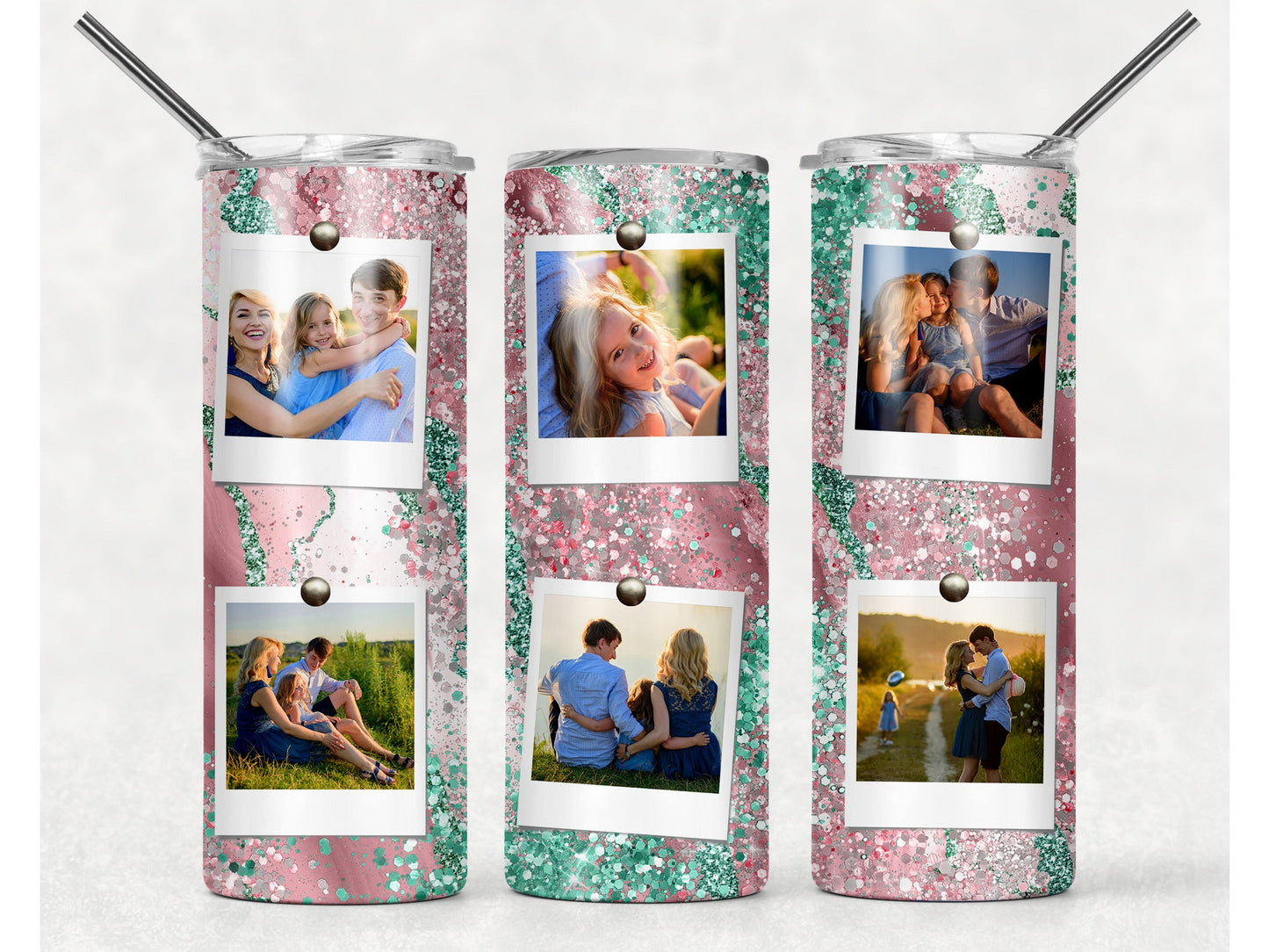 Custom Collage Photo Tumbler - S & M Unique Shirts, LLC