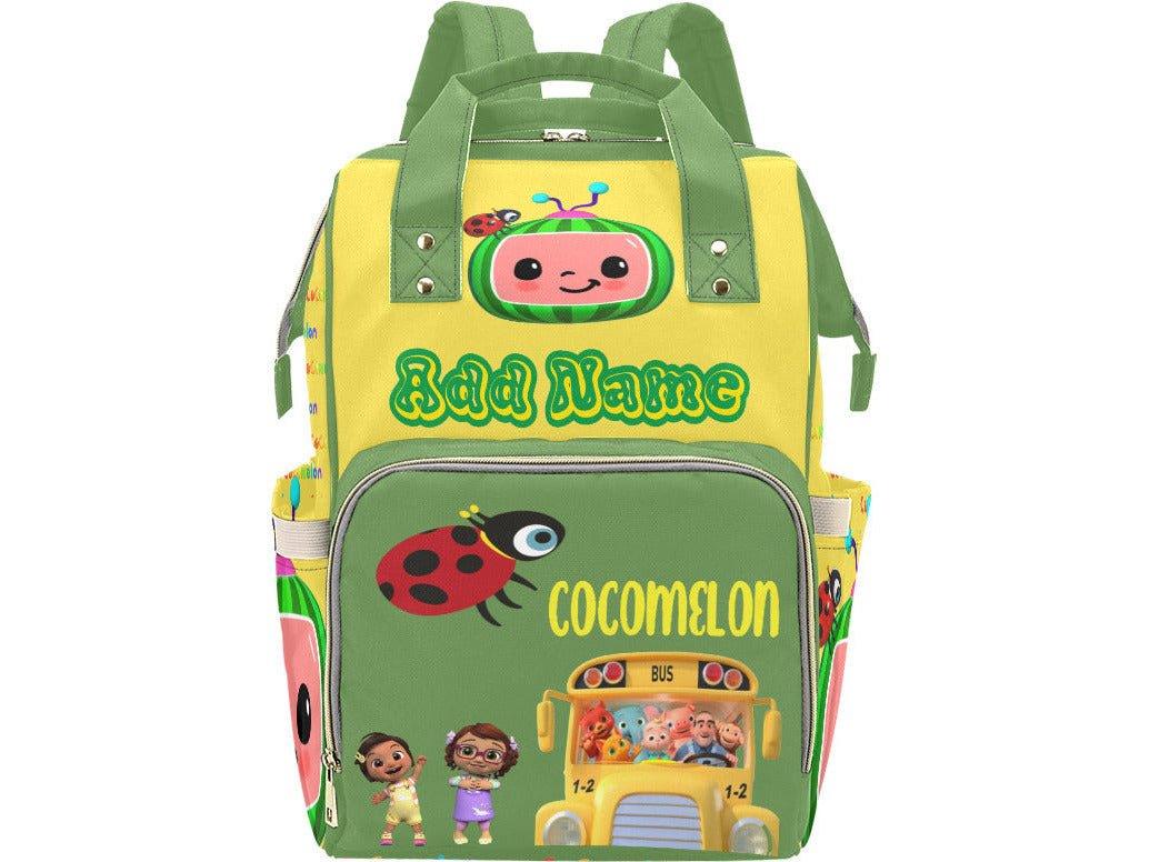 Custom Girl Cocomelon Multi-Function Backpack - smuniqueshirts