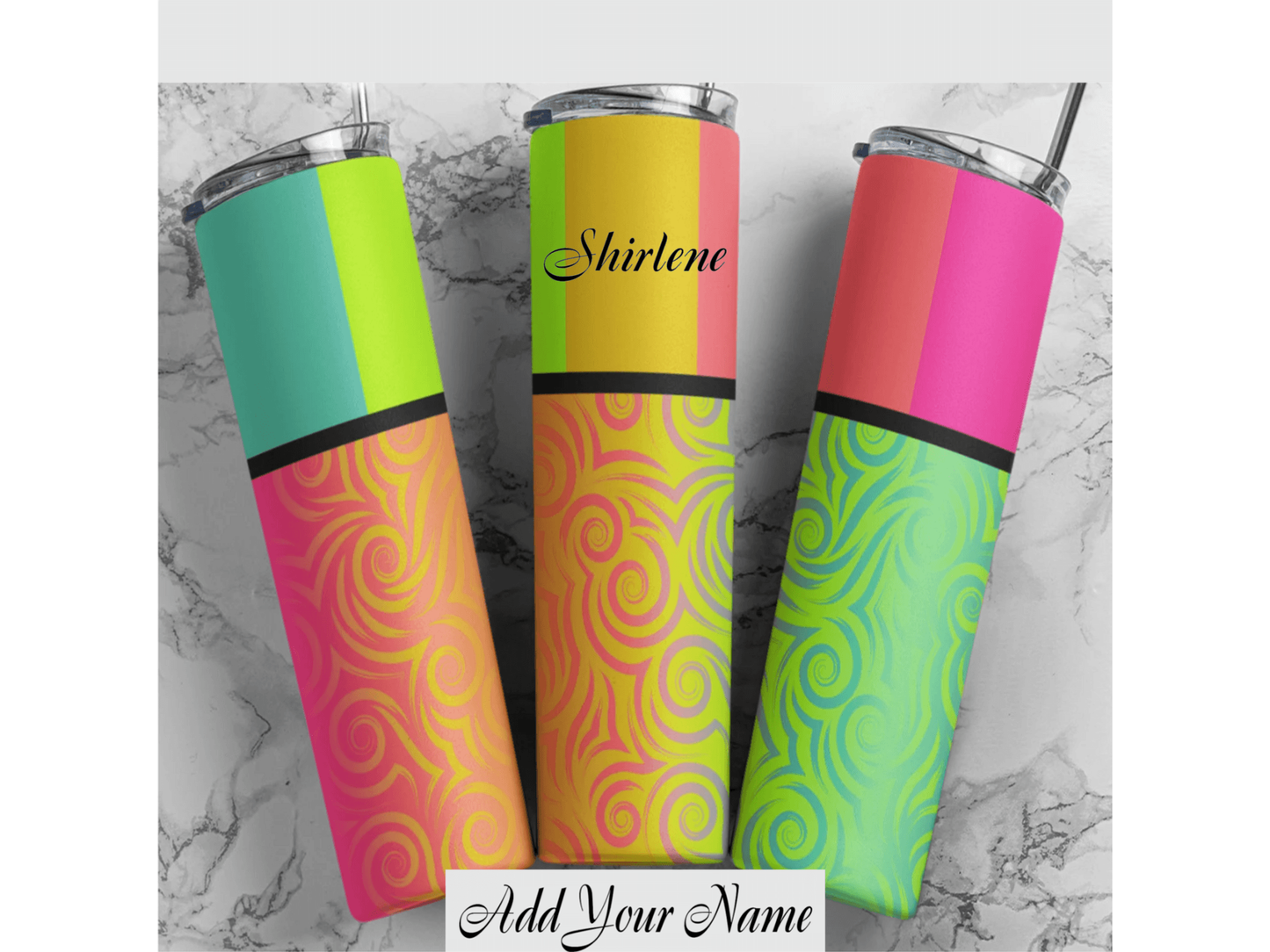 Add Your Name Luxury Designer Style Fashion Tumblers - smuniqueshirts