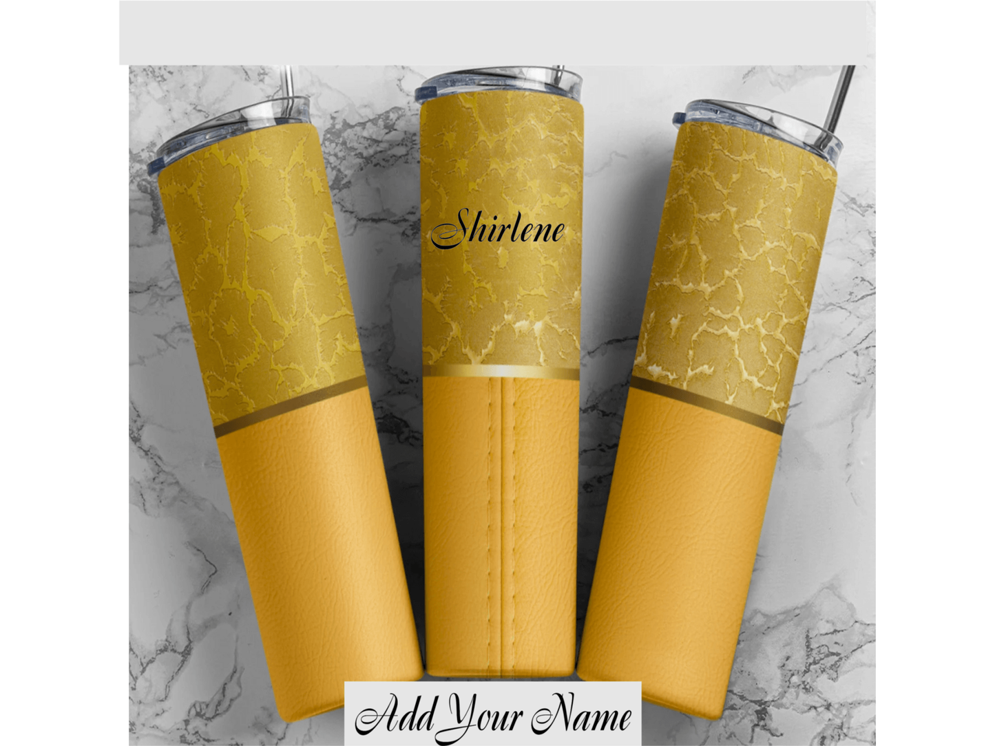 Add Your Name Luxury Designer Style Fashion Tumblers - smuniqueshirts