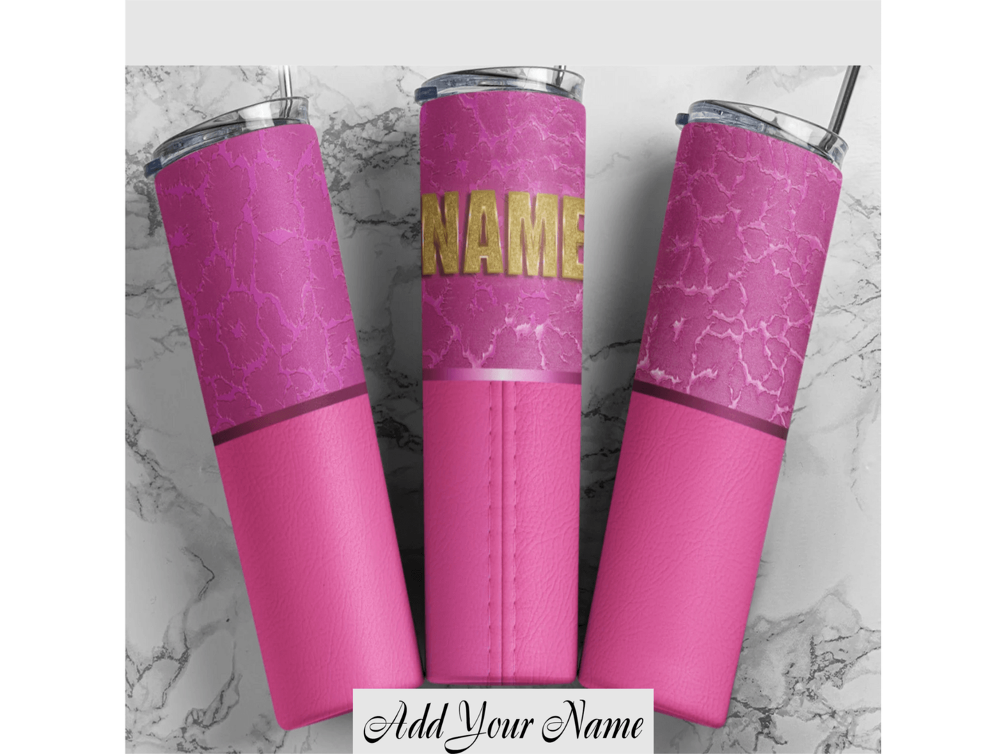 Add Your Name Luxury Designer Style Fashion Tumblers - smuniqueshirts