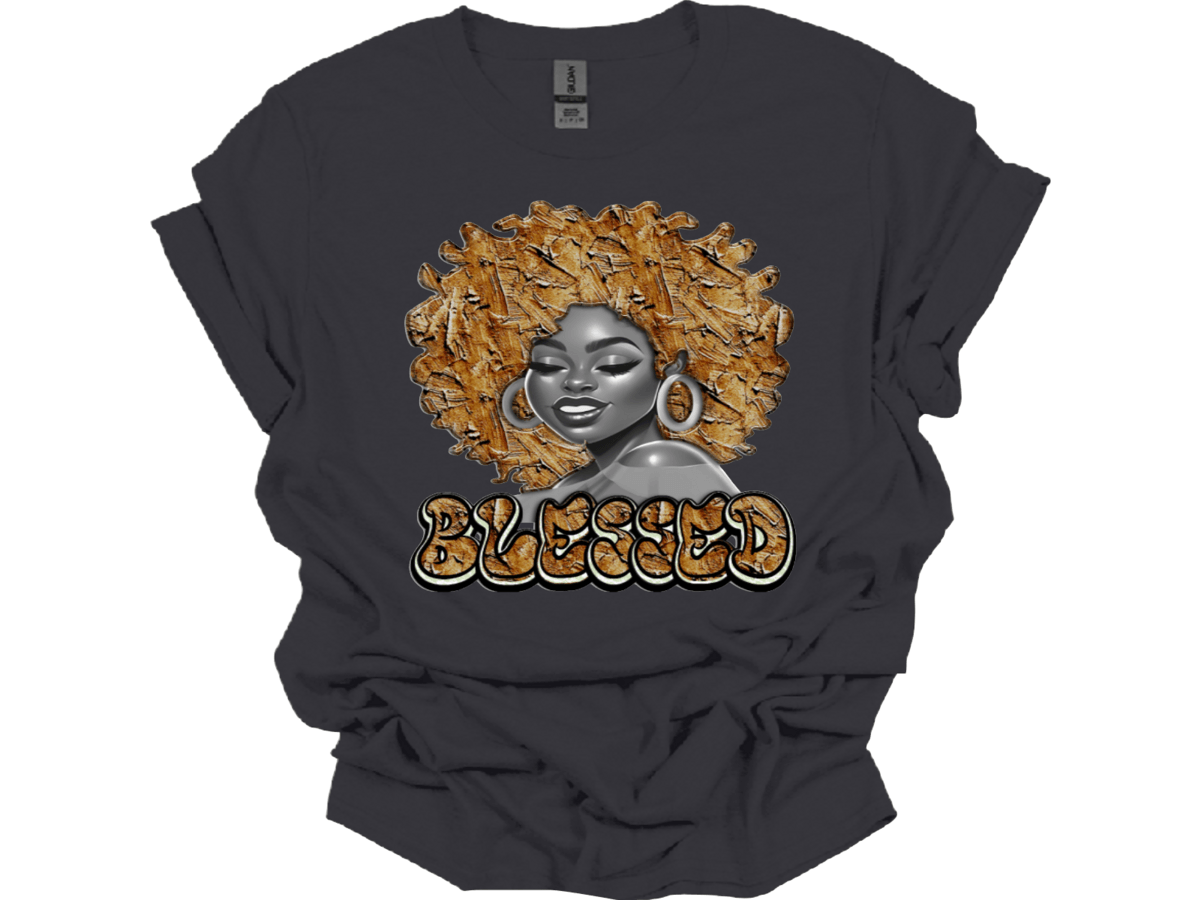 Brown Blessed Lady - smuniqueshirts