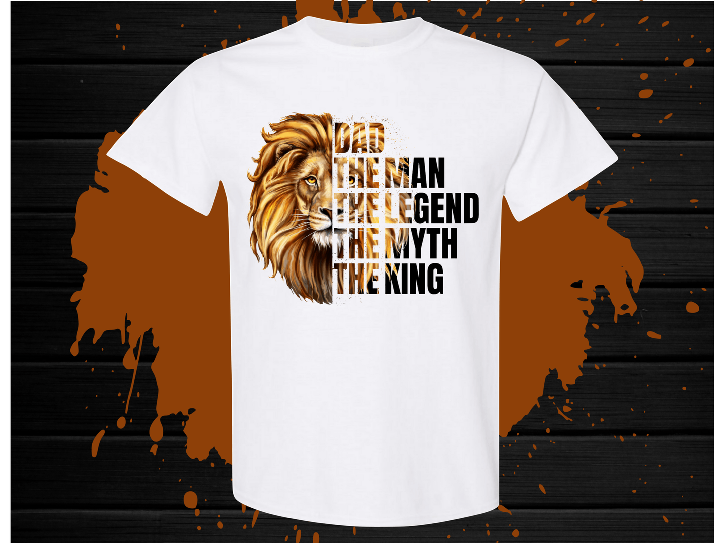 Dad the man the legend the myth the king shirt - smuniqueshirts