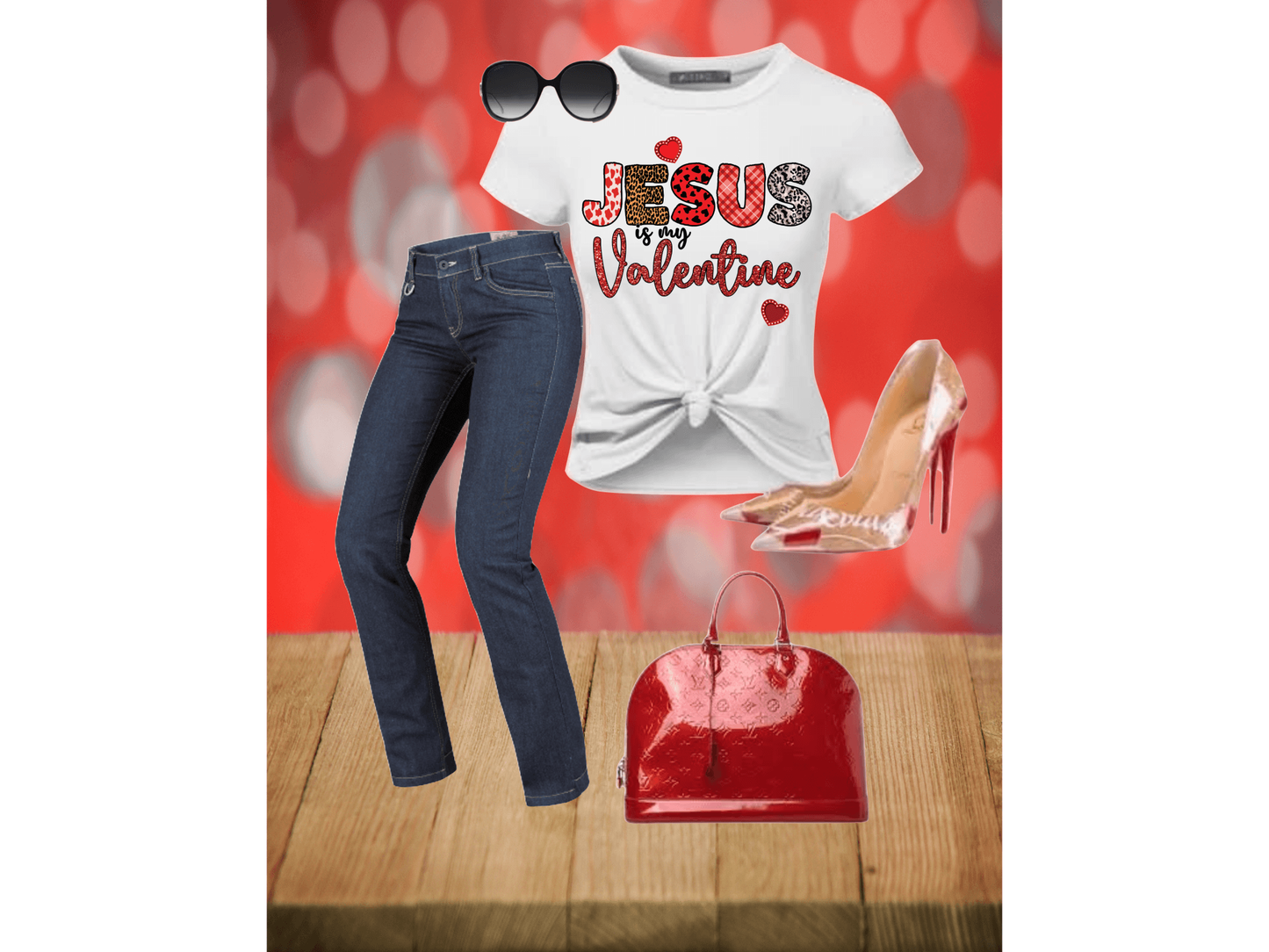 Jesus is my Valentine T-Shirt - smuniqueshirts