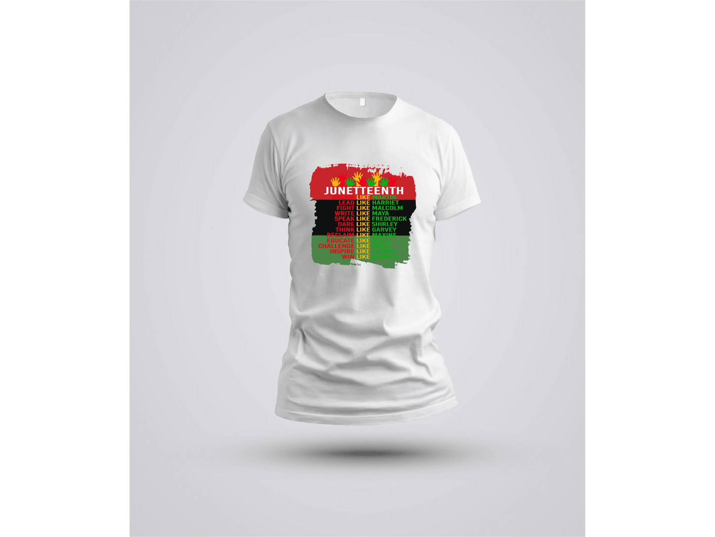 Juneteenth Shirt Juneteenth Black Leaders T-Shirt
