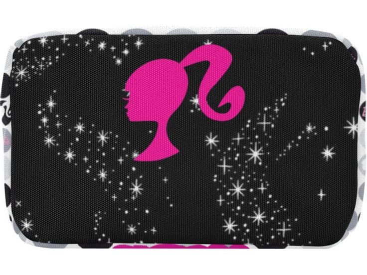 Barbie Black, Pink and Gray Lunch Bag - smuniqueshirts