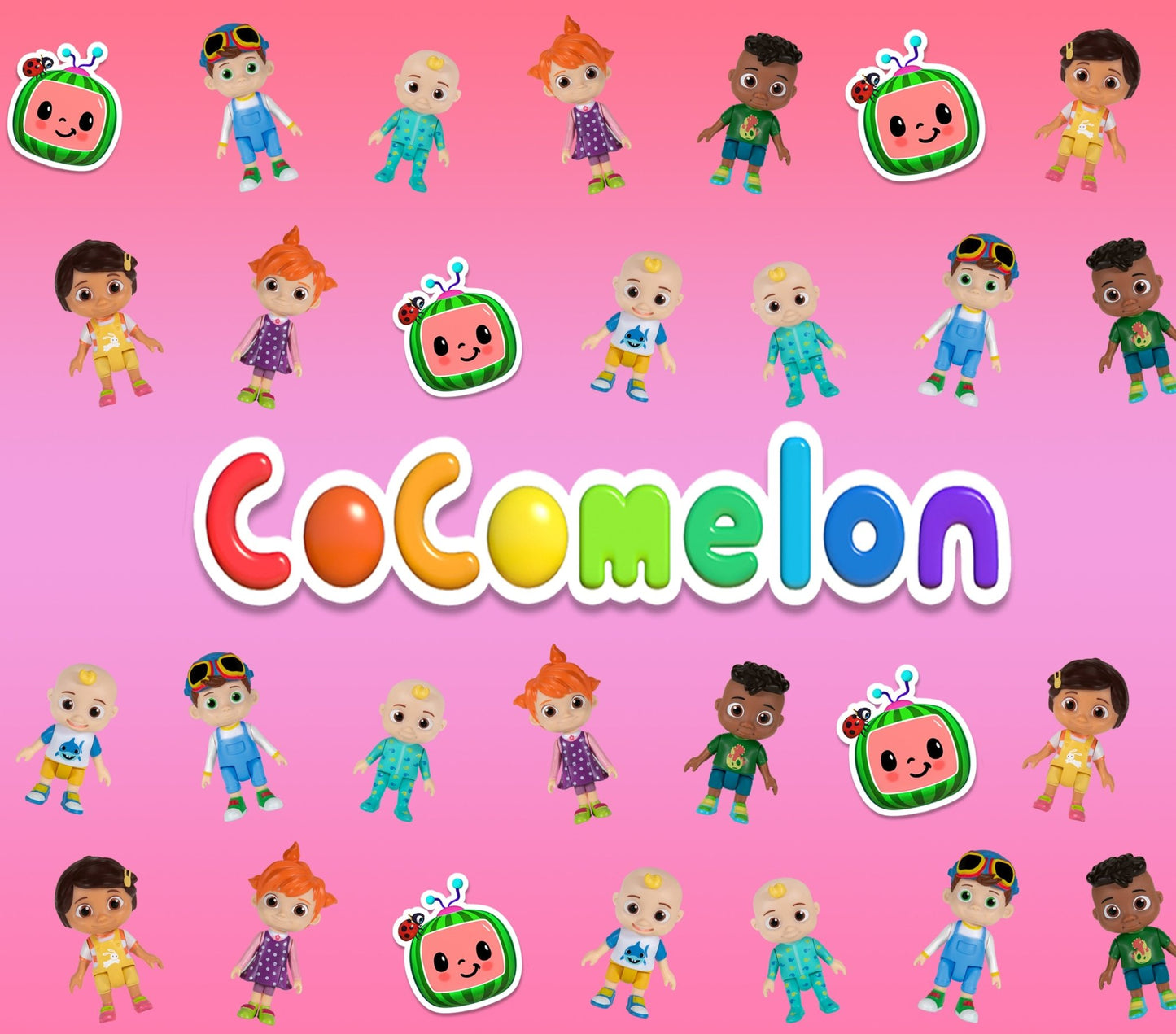 Cocomelon Blue or Pink Tumbler - smuniqueshirts