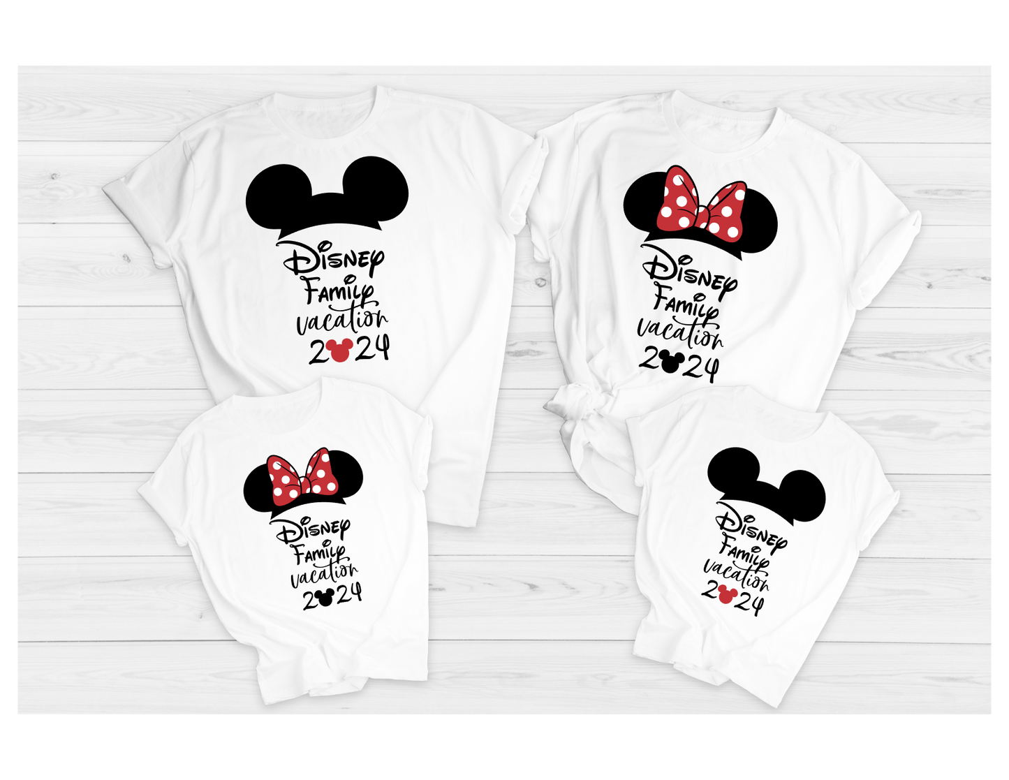 Disney Family Trip Shirts with Custom Names - smuniqueshirts