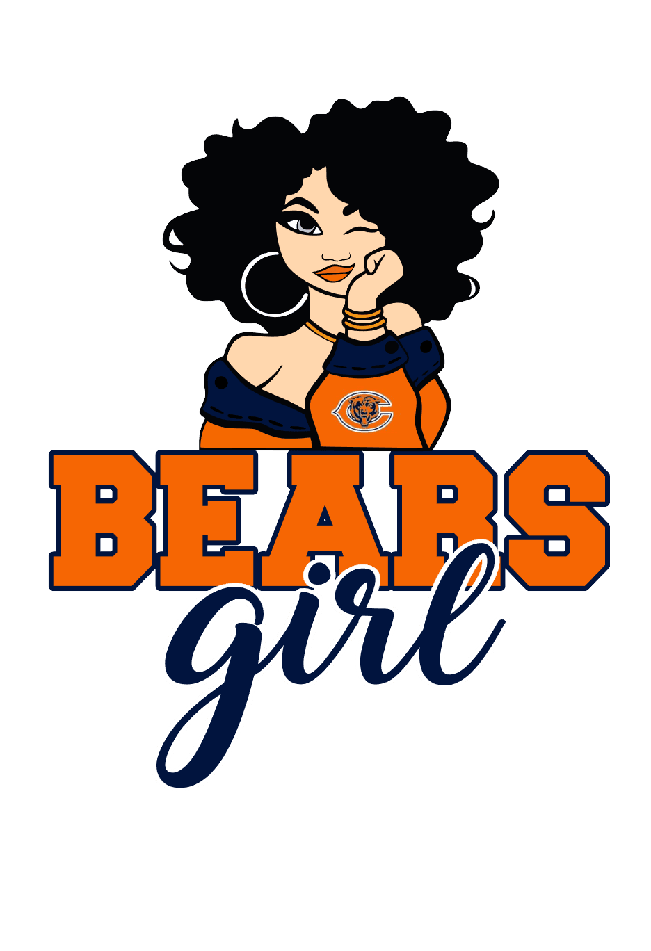 Football Team T-shirt ( 2 Different Skin Tones )#1 - smuniqueshirts