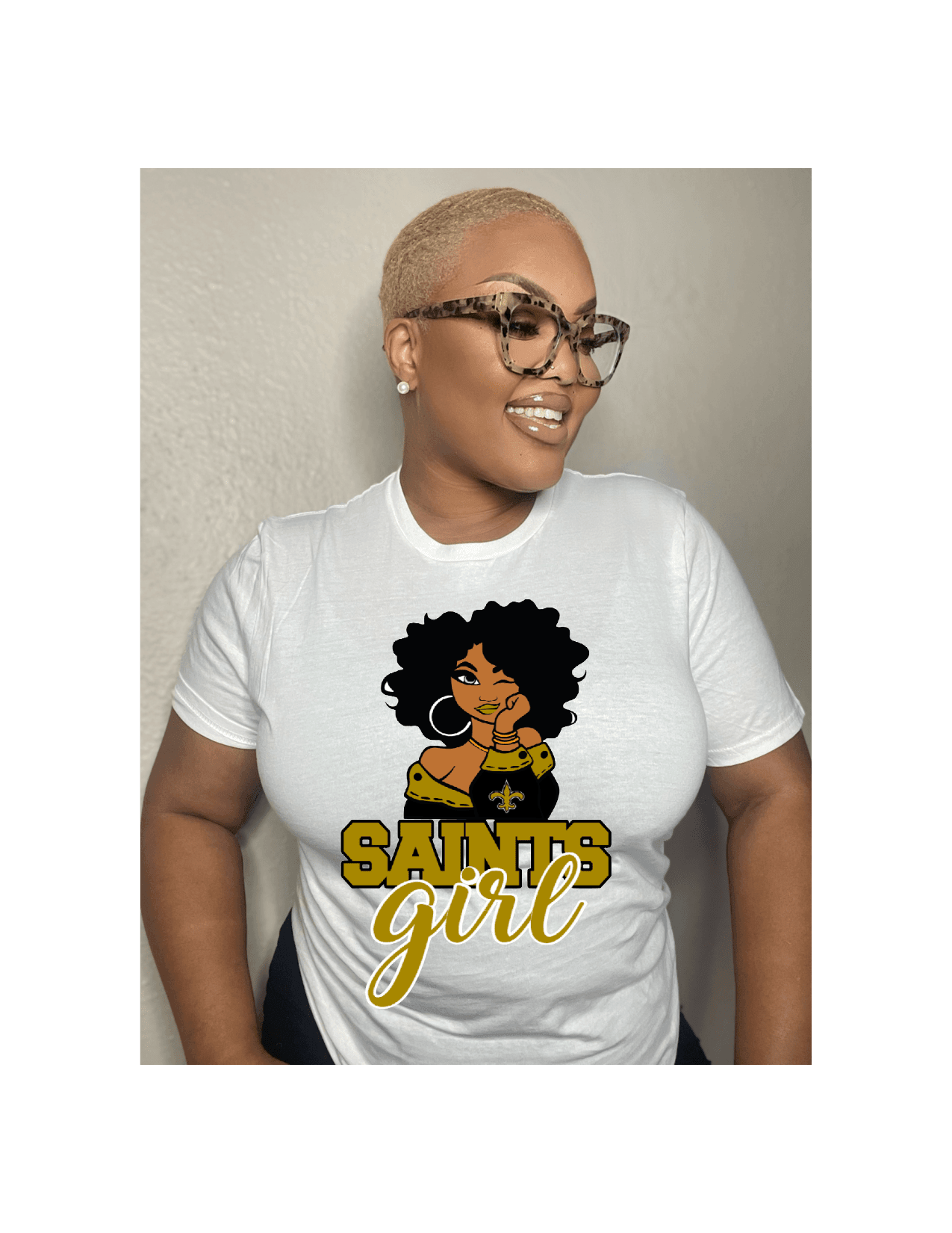 Football Team T-shirt ( 2 Different Skin Tones )#2 - smuniqueshirts