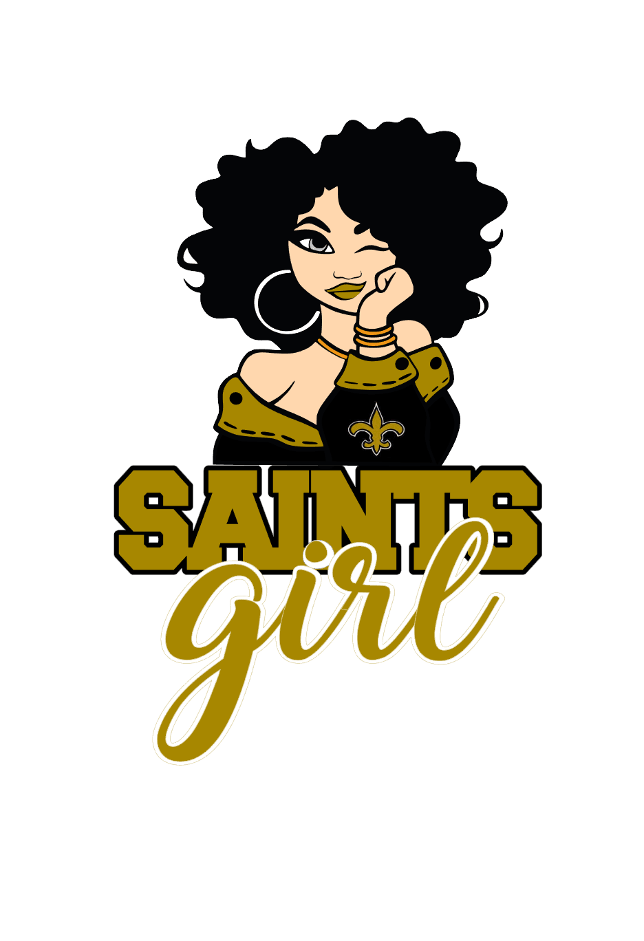 Football Team T-shirt ( 2 Different Skin Tones )#2 - smuniqueshirts