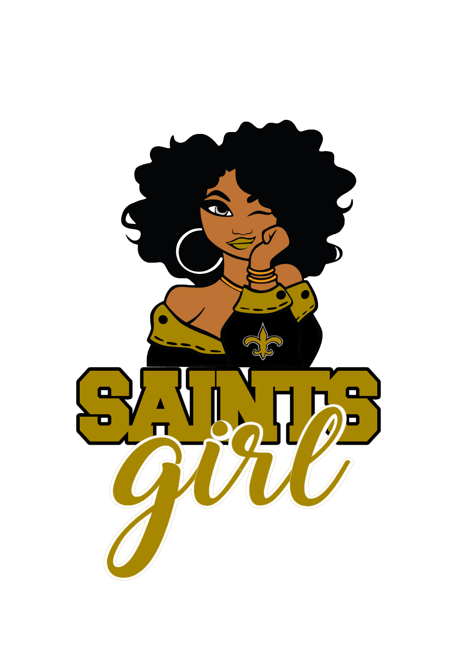 Football Team T-shirt ( 2 Different Skin Tones )#2 - smuniqueshirts
