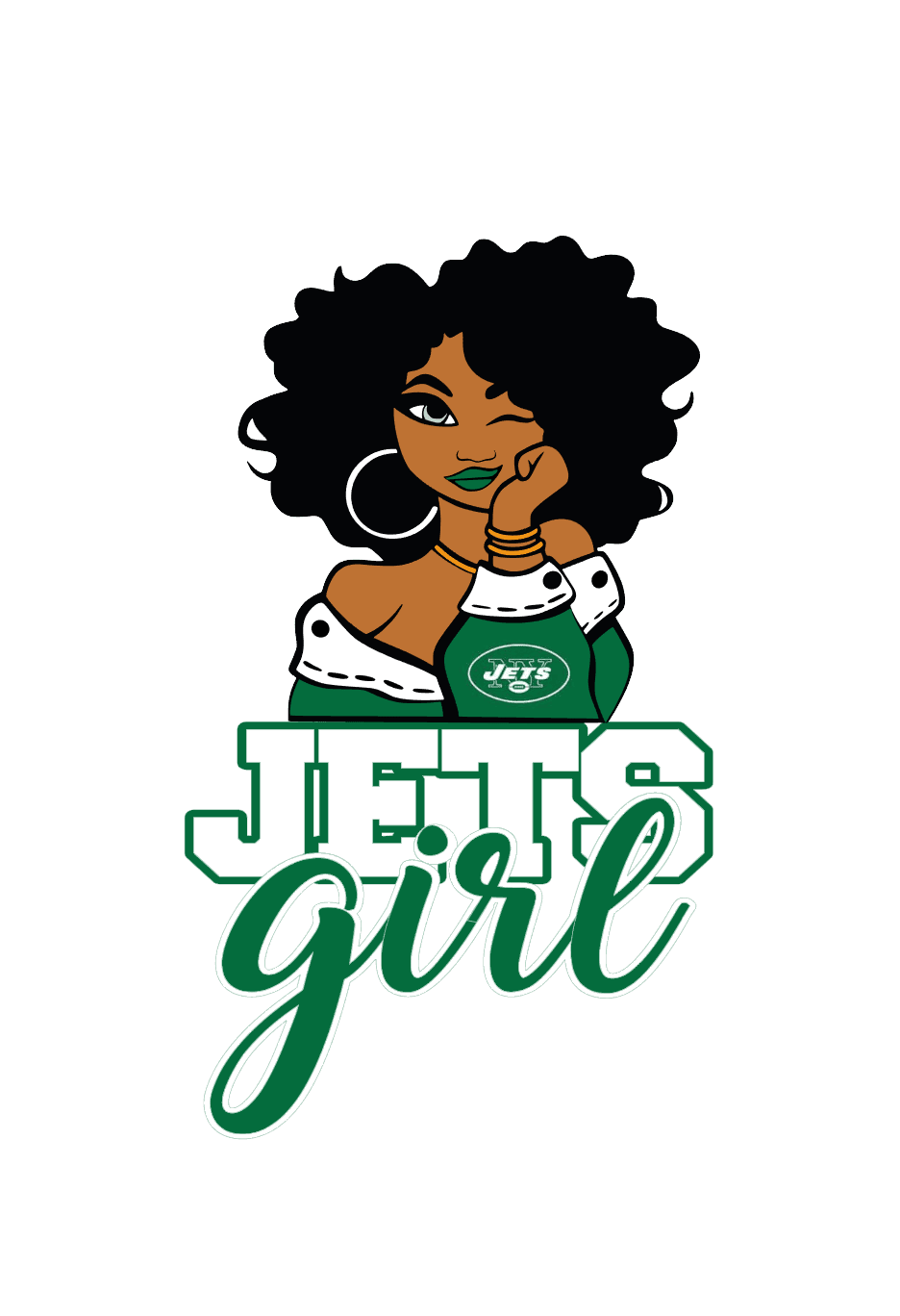 Football Team T-shirt ( 2 Different Skin Tones )#2 - smuniqueshirts