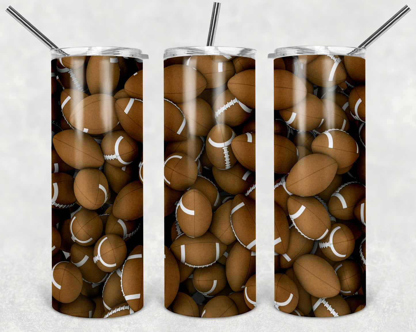 Football Tumbler - smuniqueshirts