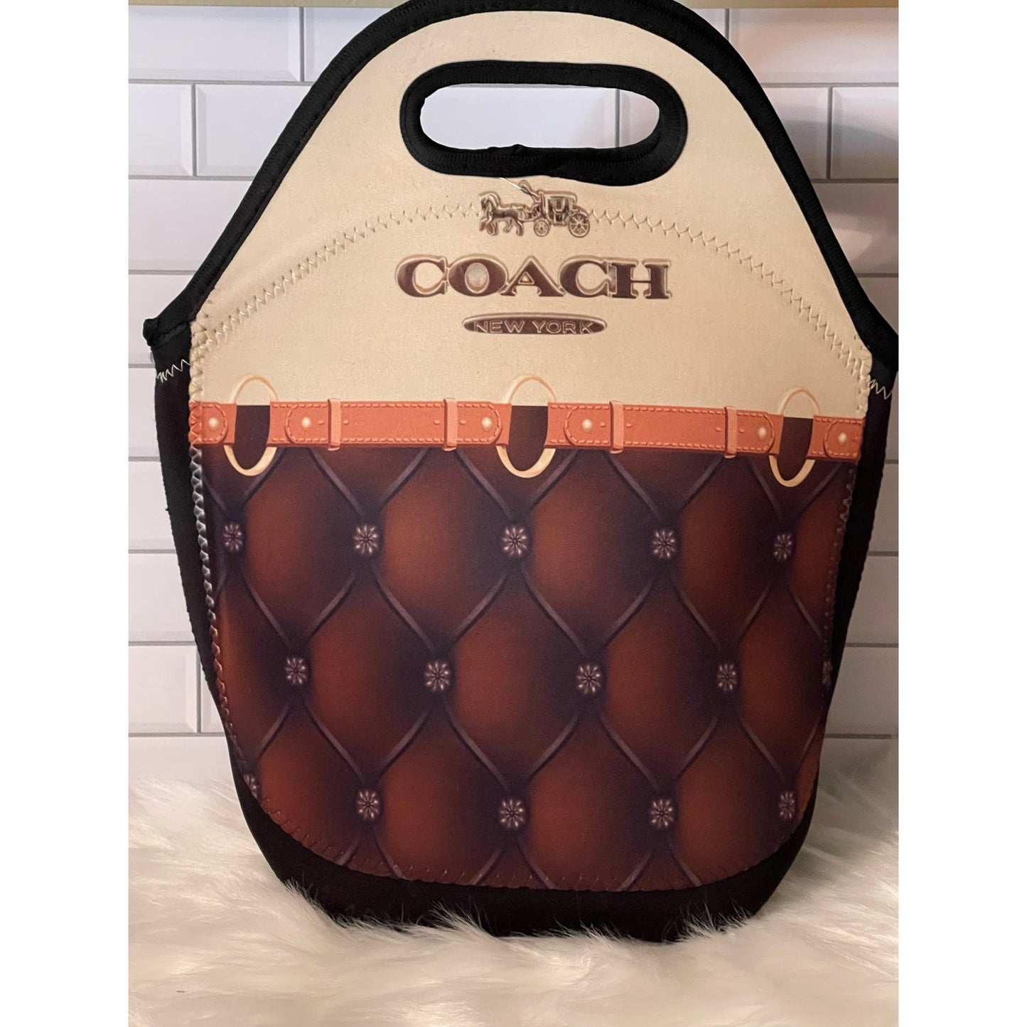 Purse Inspired Lunch Tote, Coaster and Tumbler Set