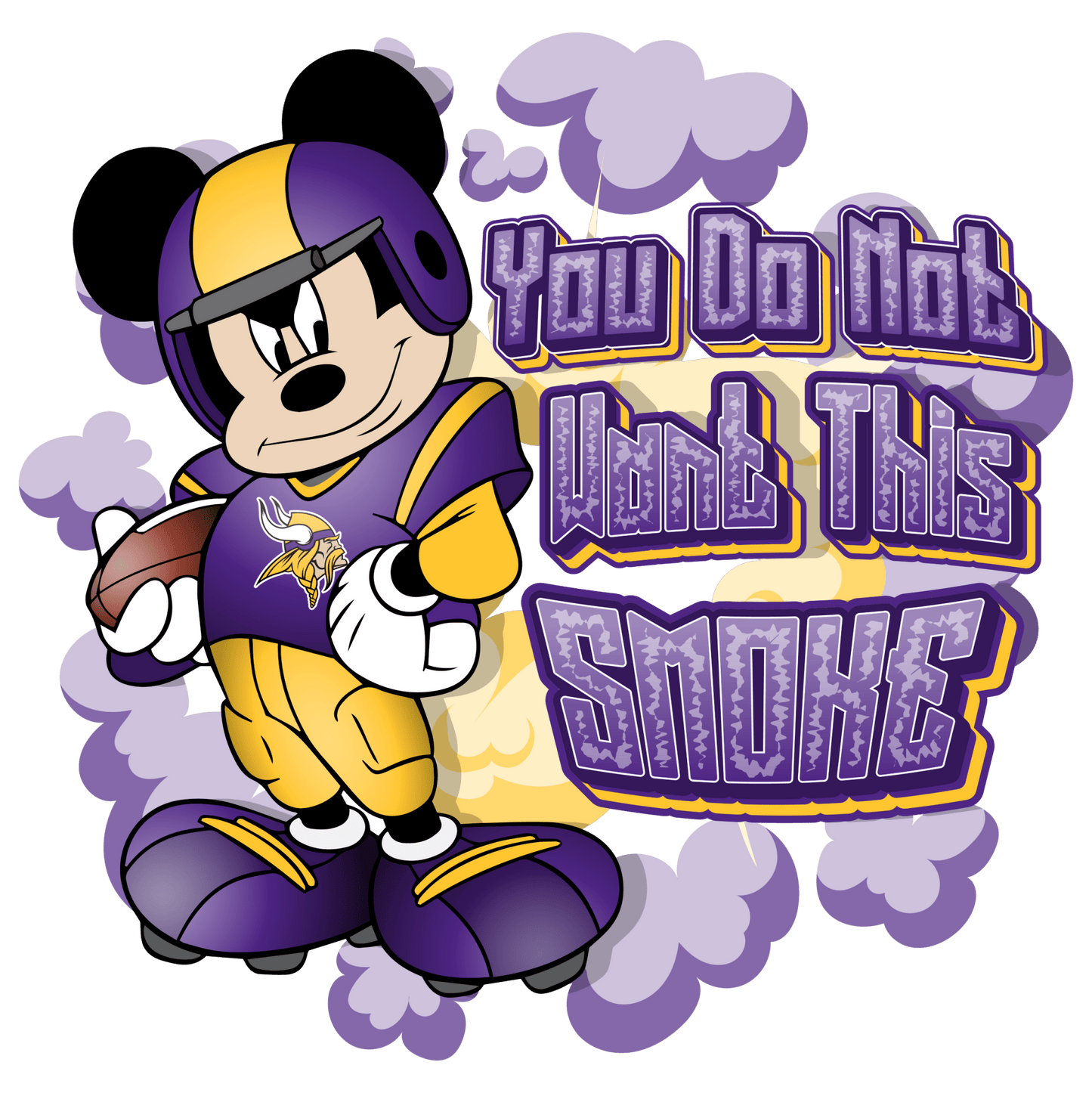 You do not want this smoke mickey NFL Shirt - smuniqueshirts