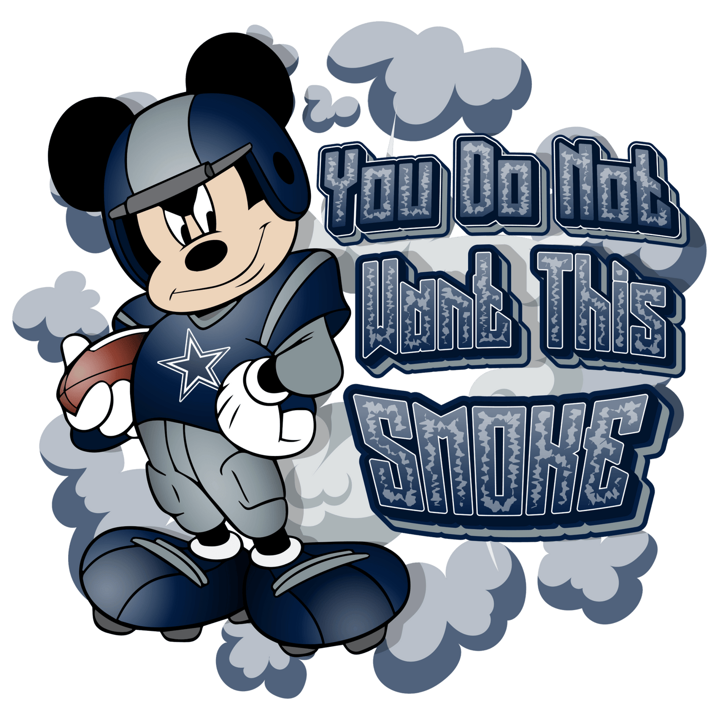 You do not want this smoke mickey NFL Shirt - smuniqueshirts