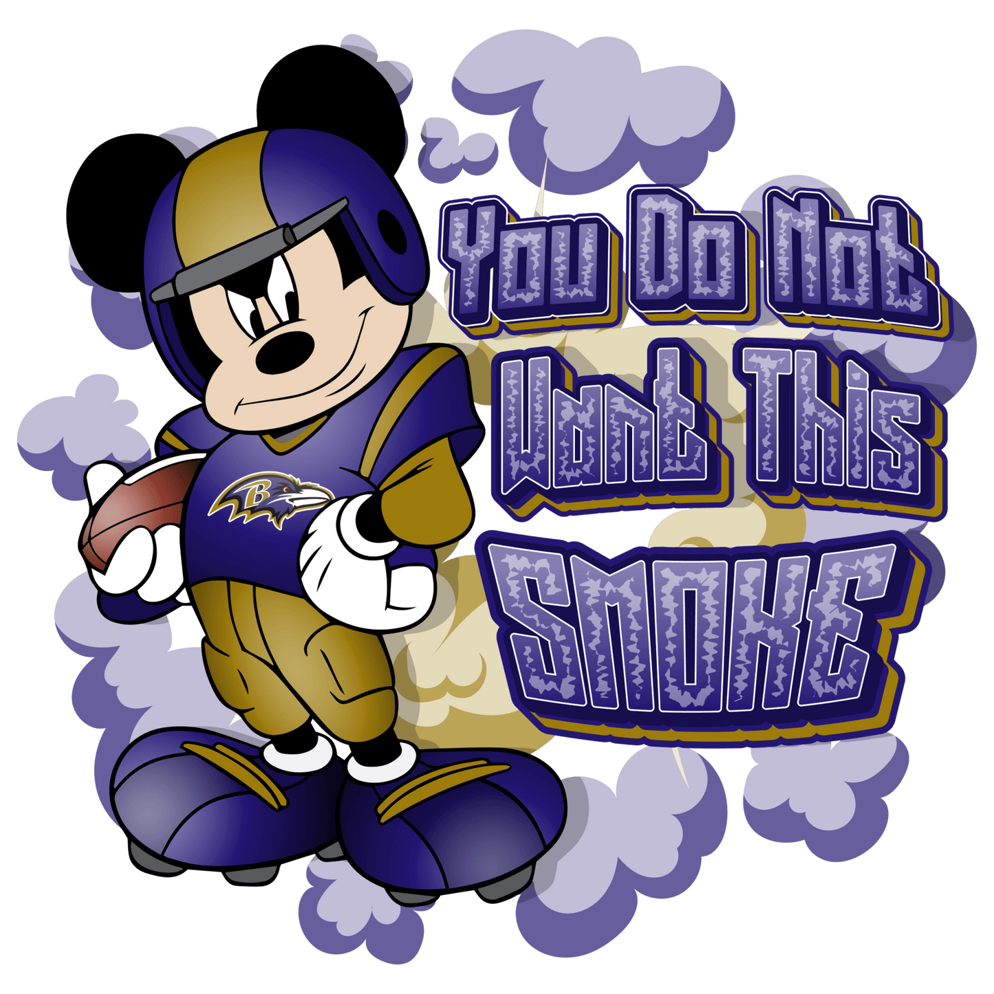 You do not want this smoke mickey NFL Shirt - smuniqueshirts