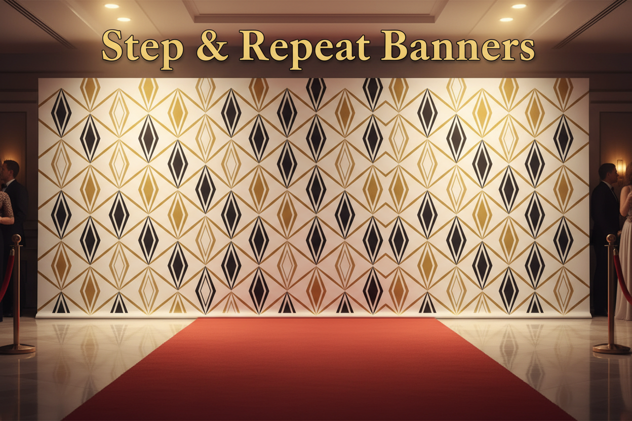 Step and Repeat Banners