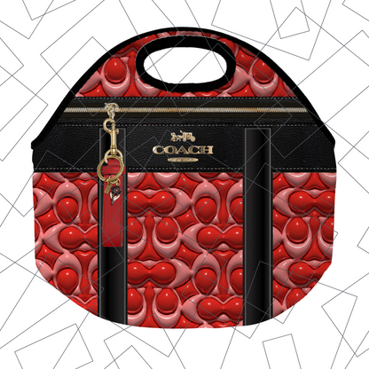 Stylish Purse-Inspired Lunch Tote, Coaster & Tumbler Set – Chic & Functional - 11 - S & M Unique Shirts, LLC