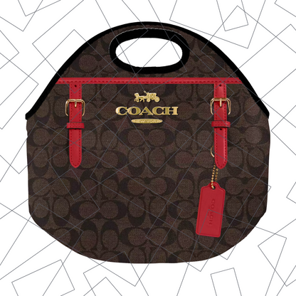 Stylish Purse-Inspired Lunch Tote, Coaster & Tumbler Set – Chic & Functional - 14 - S & M Unique Shirts, LLC