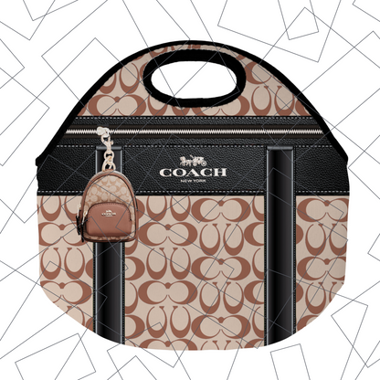 Stylish Purse-Inspired Lunch Tote, Coaster & Tumbler Set – Chic & Functional - 3 - S & M Unique Shirts, LLC