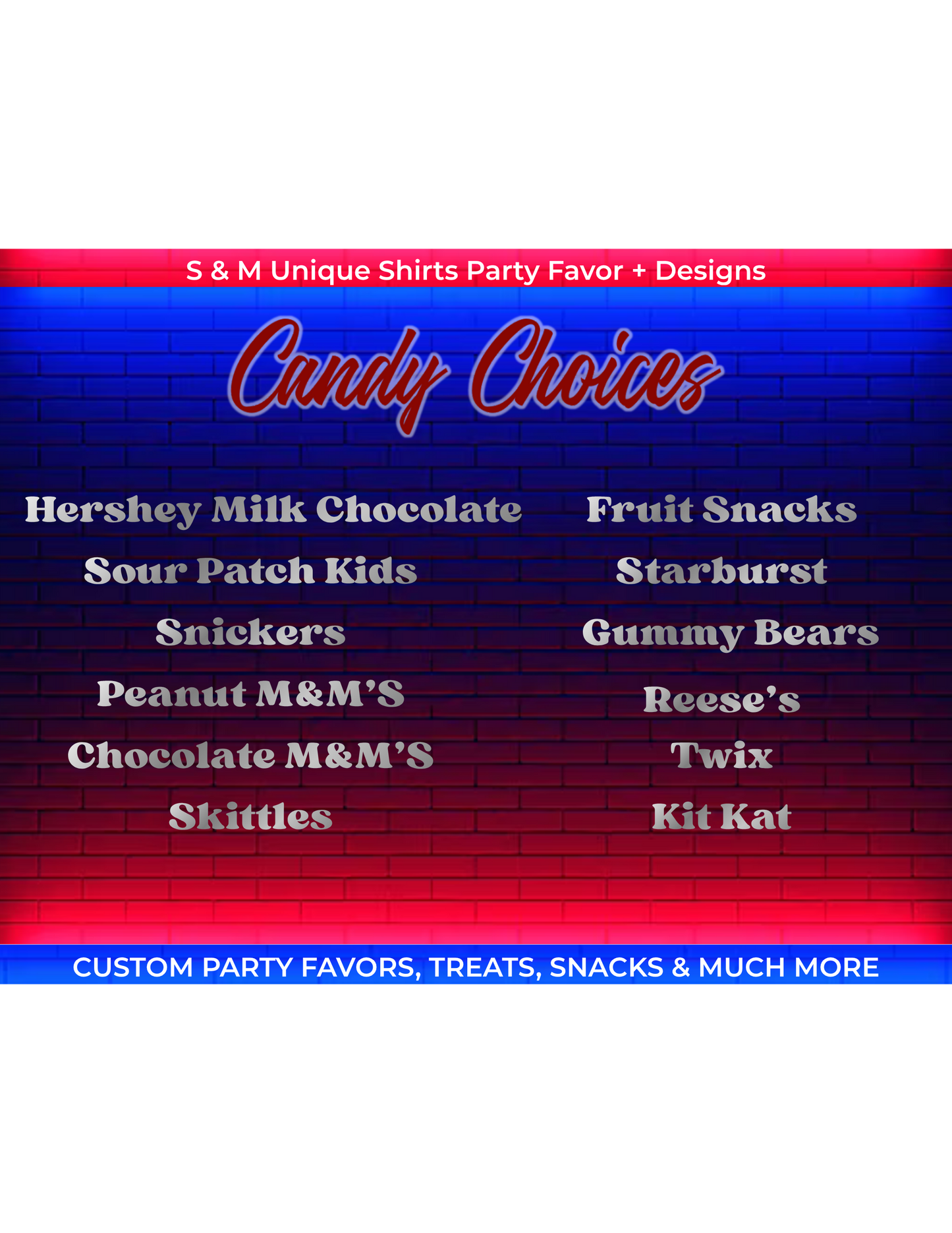 Party Favor Packages | Kids Birthday Party Favors | Personalized Party Packs