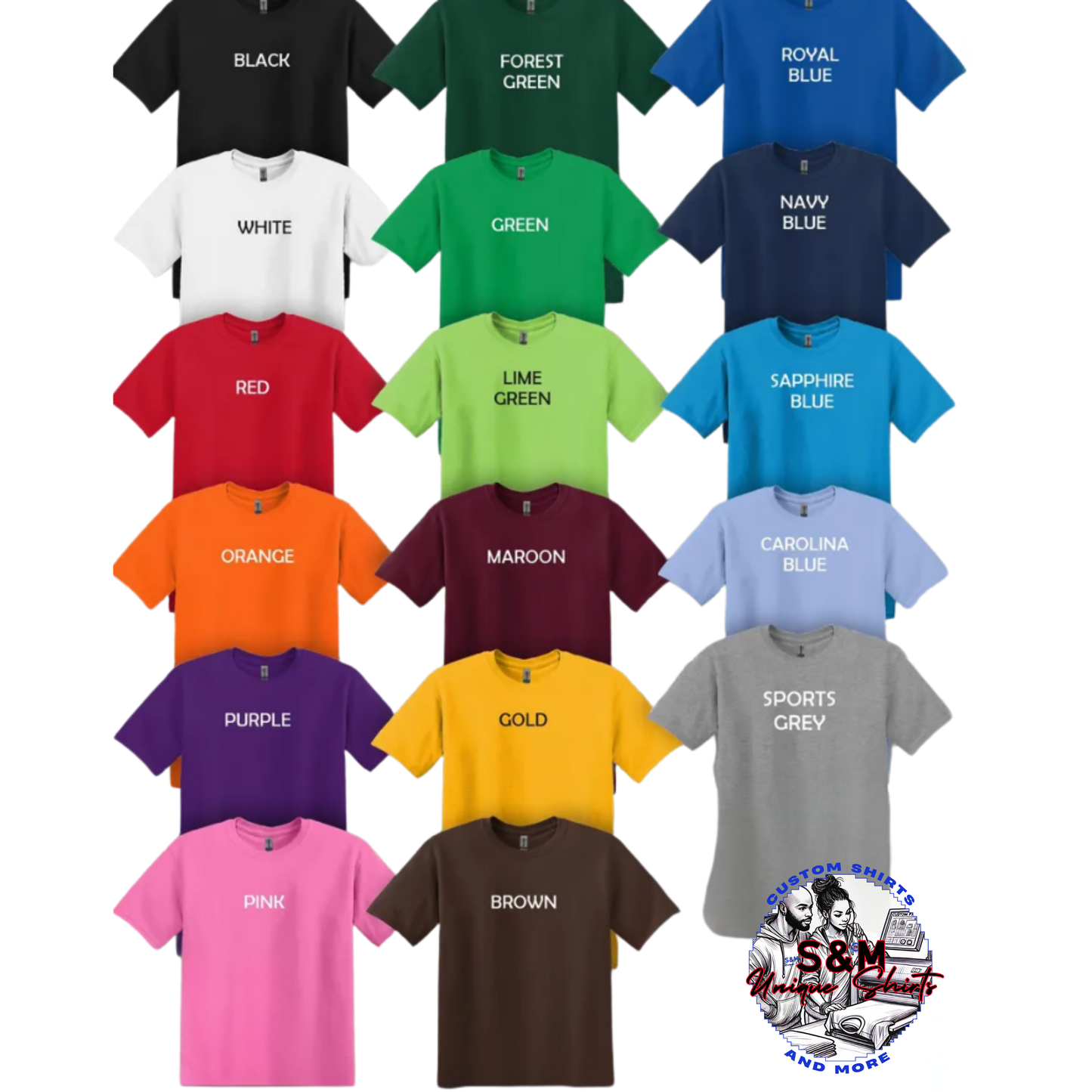 Custom Group Shirts | Event Apparel | Personalized T‑Shirts | Bulk Custom Tees for Teams, Schools, Reunions & Parties