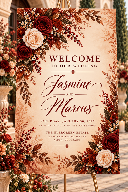 The Ember Rose Collection Wedding Stationery Suite