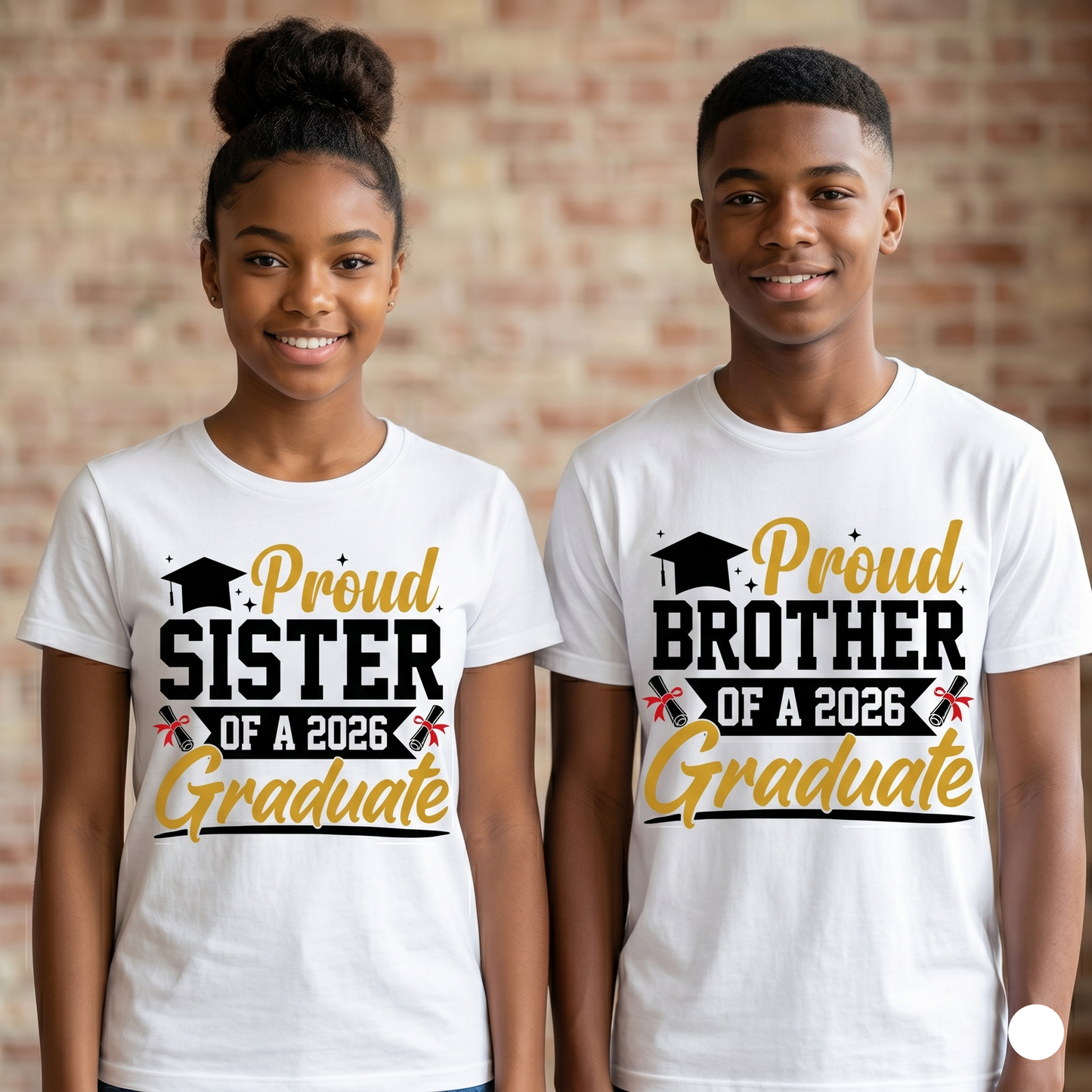 Proud 2026 Graduate Family Shirt Collection | Personalized School Colors | Senior Mom Dad Sister Brother Grandma Grandpa Aunt Uncle Friend Tee