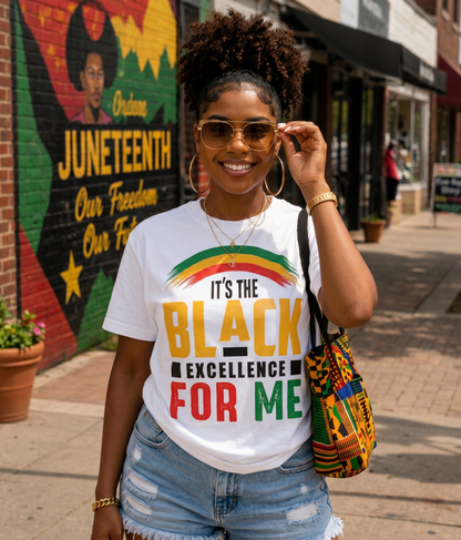 Custom Black Excellence Shirts | Juneteenth Apparel | Group & Event Tees | Personalized Cultural Designs