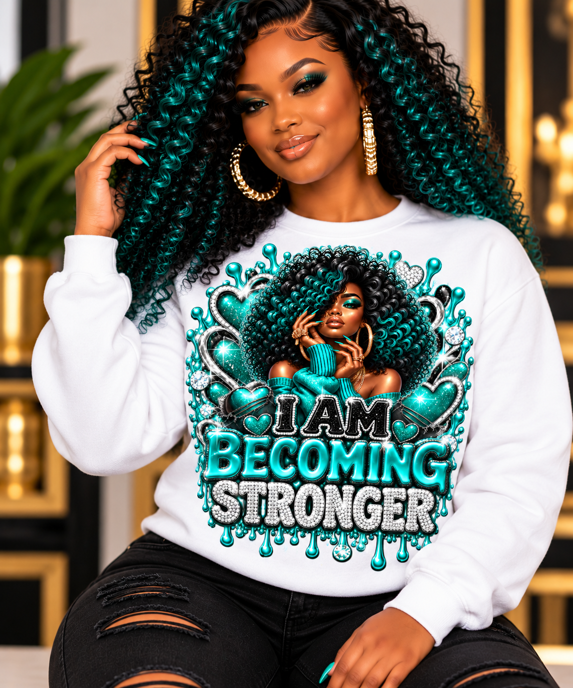 I Am Becoming Stronger — T-Shirt or Sweatshirt
