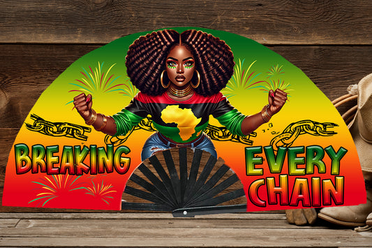 Juneteenth Clack Fans – Bold Pre-Made Designs for Celebrating in Style - S & M Unique Shirts, LLC