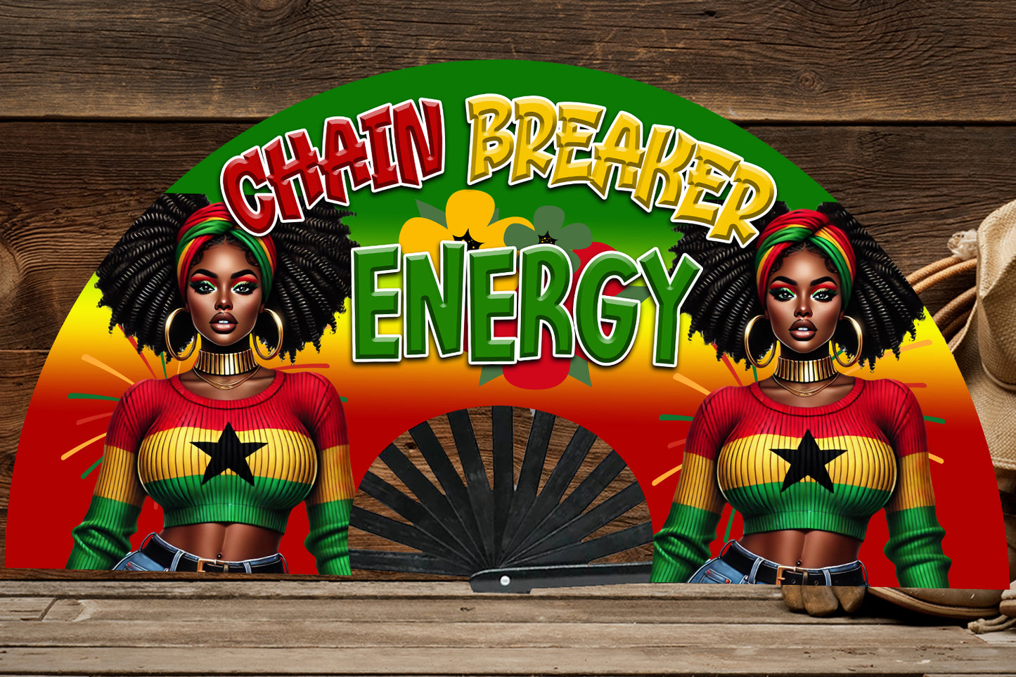 Juneteenth Clack Fans – Bold Pre-Made Designs for Celebrating in Style - S & M Unique Shirts, LLC