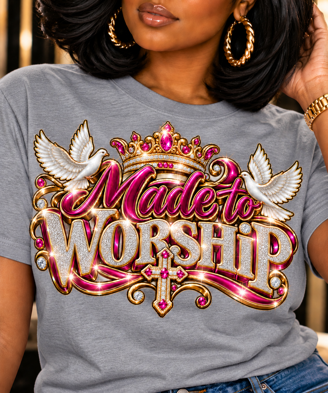 Made to Worship T-Shirt or Sweatshirt